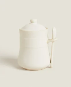 Stoneware Jam Jar