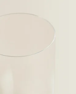 Straight Crystalline Soft Drink Tumbler