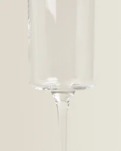 Straight Crystalline Sparkling Wine Flute