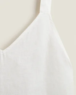 Strappy Linen Nightgown