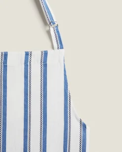 Stripe Dyed Thread Apron
