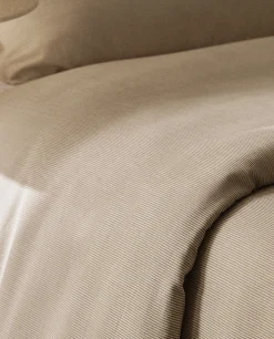 Striped Cotton Duvet Cover