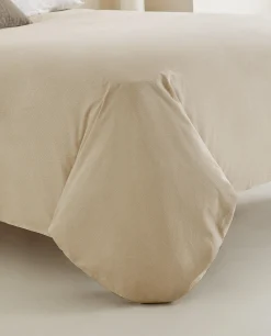 Striped Cotton Duvet Cover