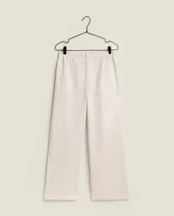 Striped Cotton Pants