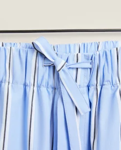 Striped Cotton Pants