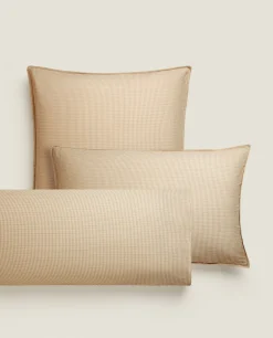 Striped Cotton Pillowcase