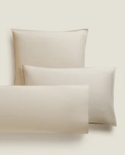 Striped Cotton Pillowcase