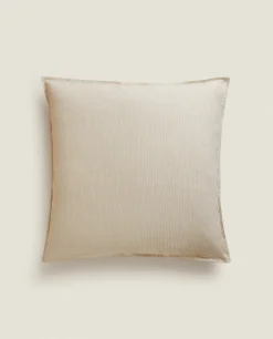 Striped Cotton Pillowcase