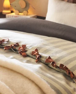 Striped Flannel Duvet Cover