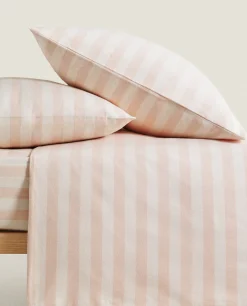 Striped Flannel Duvet Cover