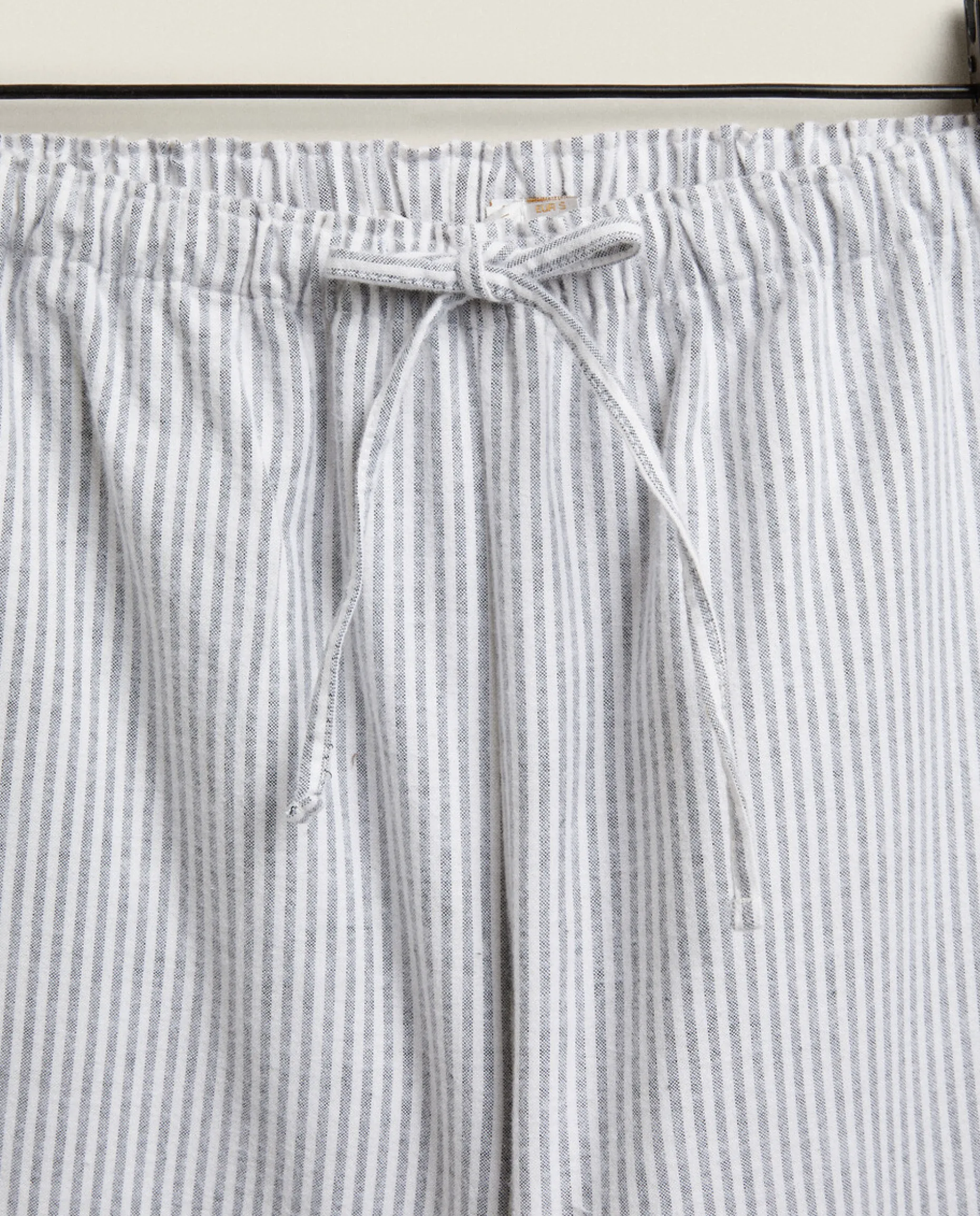 Striped Flannel Pajama Bottoms