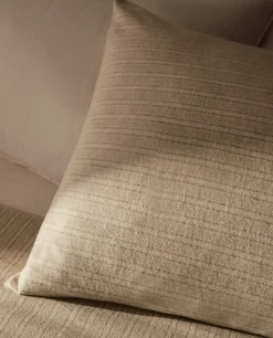 Striped Flannel Pillowcase