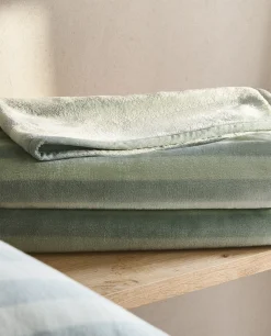 Striped Fleece Blanket