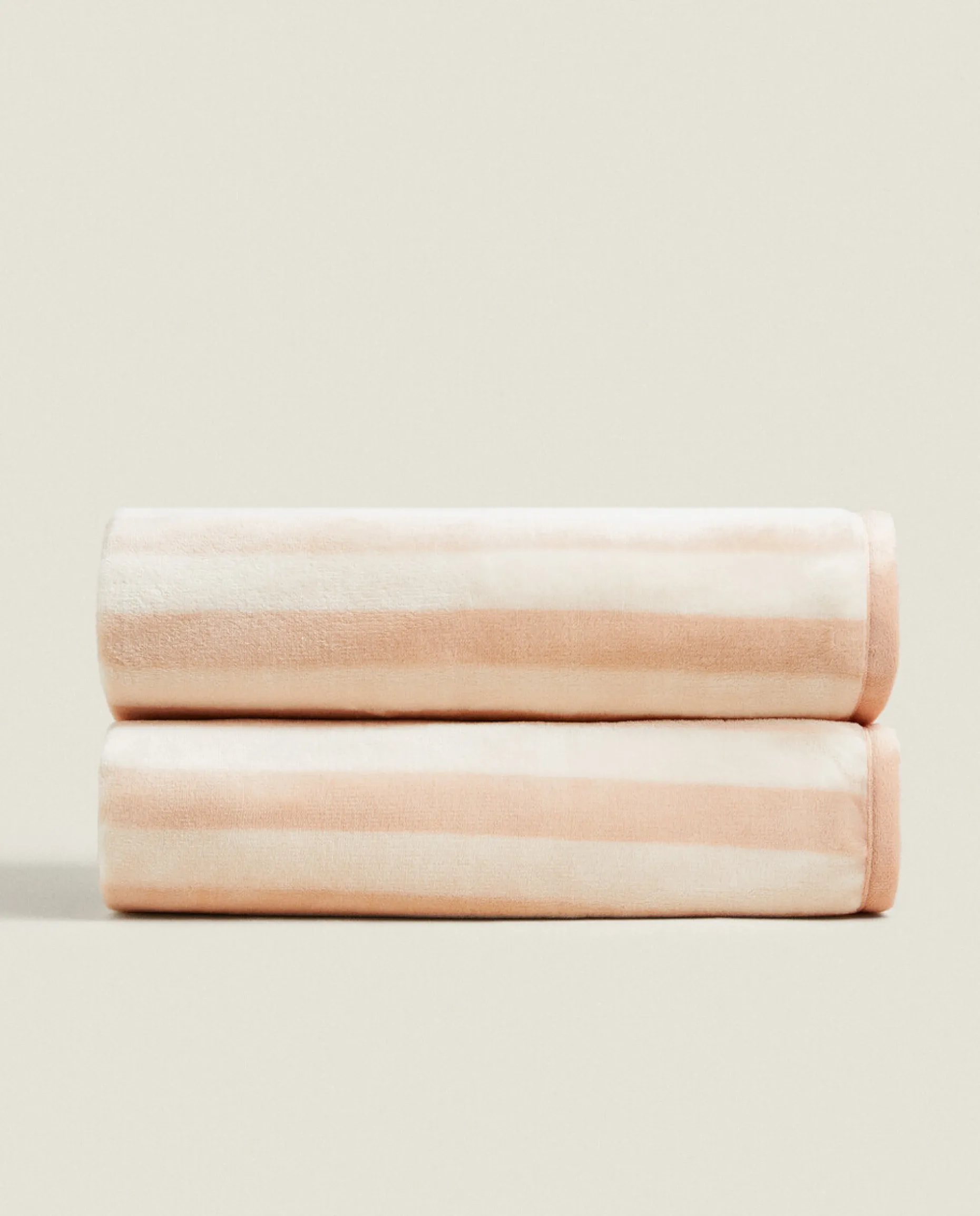 Striped Fleece Blanket