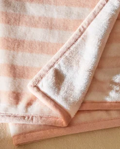 Striped Fleece Blanket