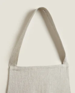 Striped Linen Apron