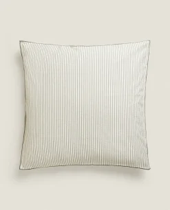 Striped Seersucker Pillowcase