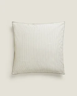 Striped Seersucker Pillowcase