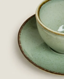 Teacup With Rim Detail