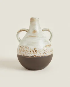 Terracotta Vase With Handles