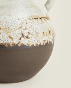 Terracotta Vase With Handles