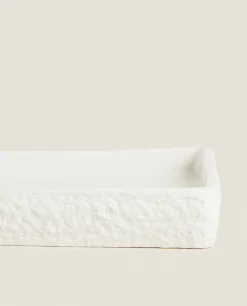 Textured Ceramic Tray