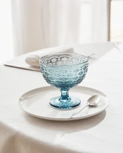 Textured Floral Design Ice-Cream Cup