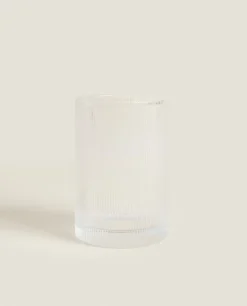 Textured Striped Tumbler