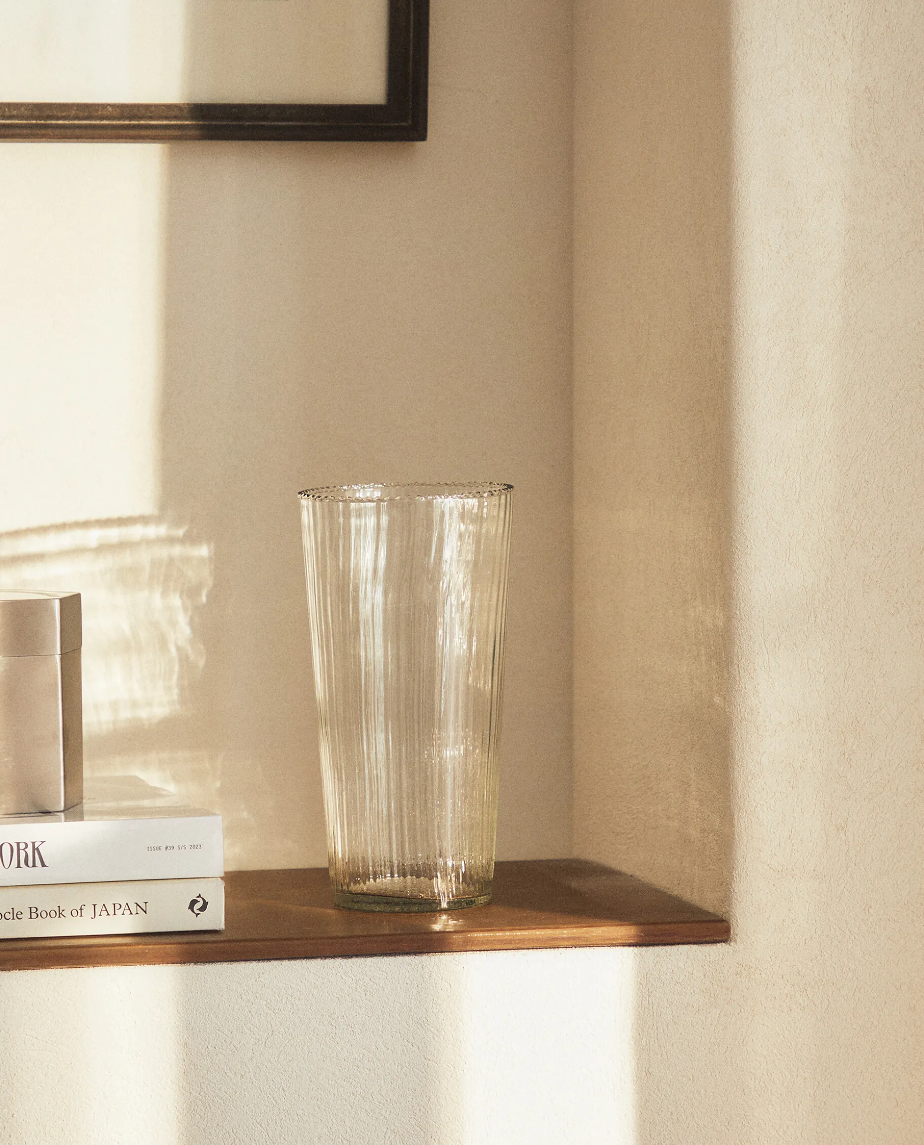 Thick Glass Vase