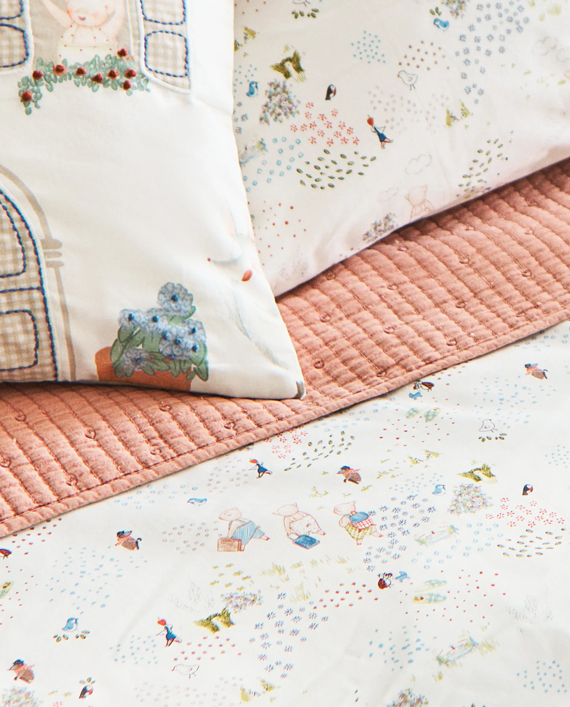 Three Little Pigs Duvet Cover