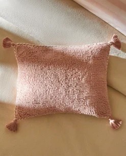 Throw Pillow Cover With Tassels