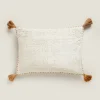 Throw Pillow Cover With Tassels