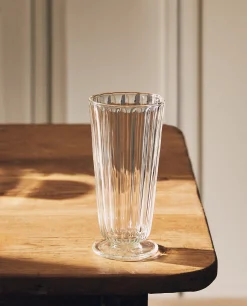 Tumbler With Base And Raised Design