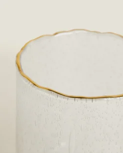 Vase With Gold Rim