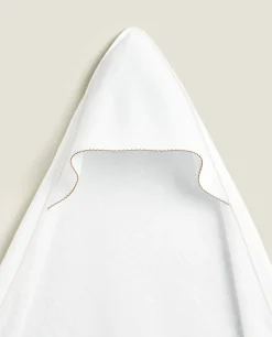 Velour Cape With Trim Detail