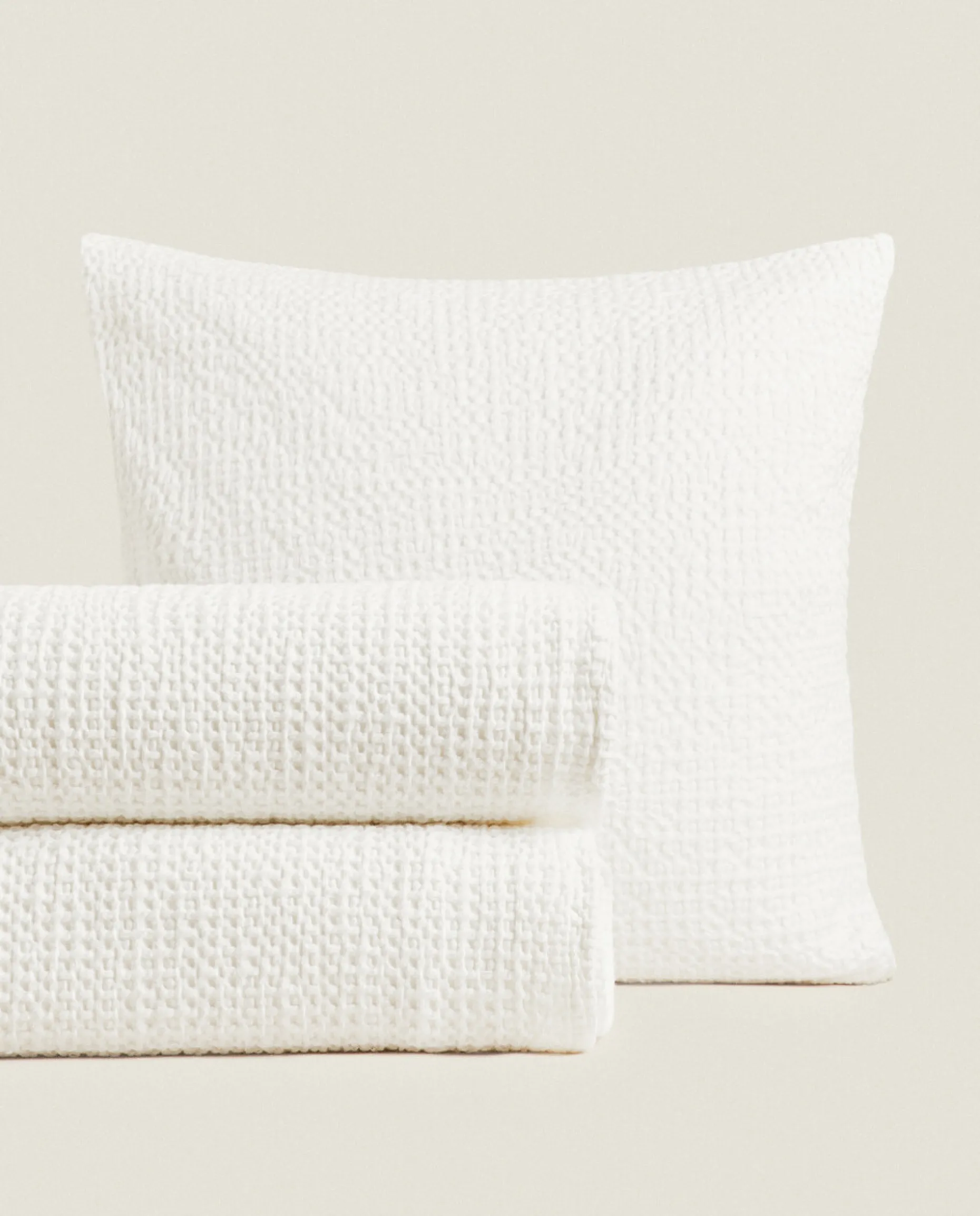 Waffle Knit Bedspread