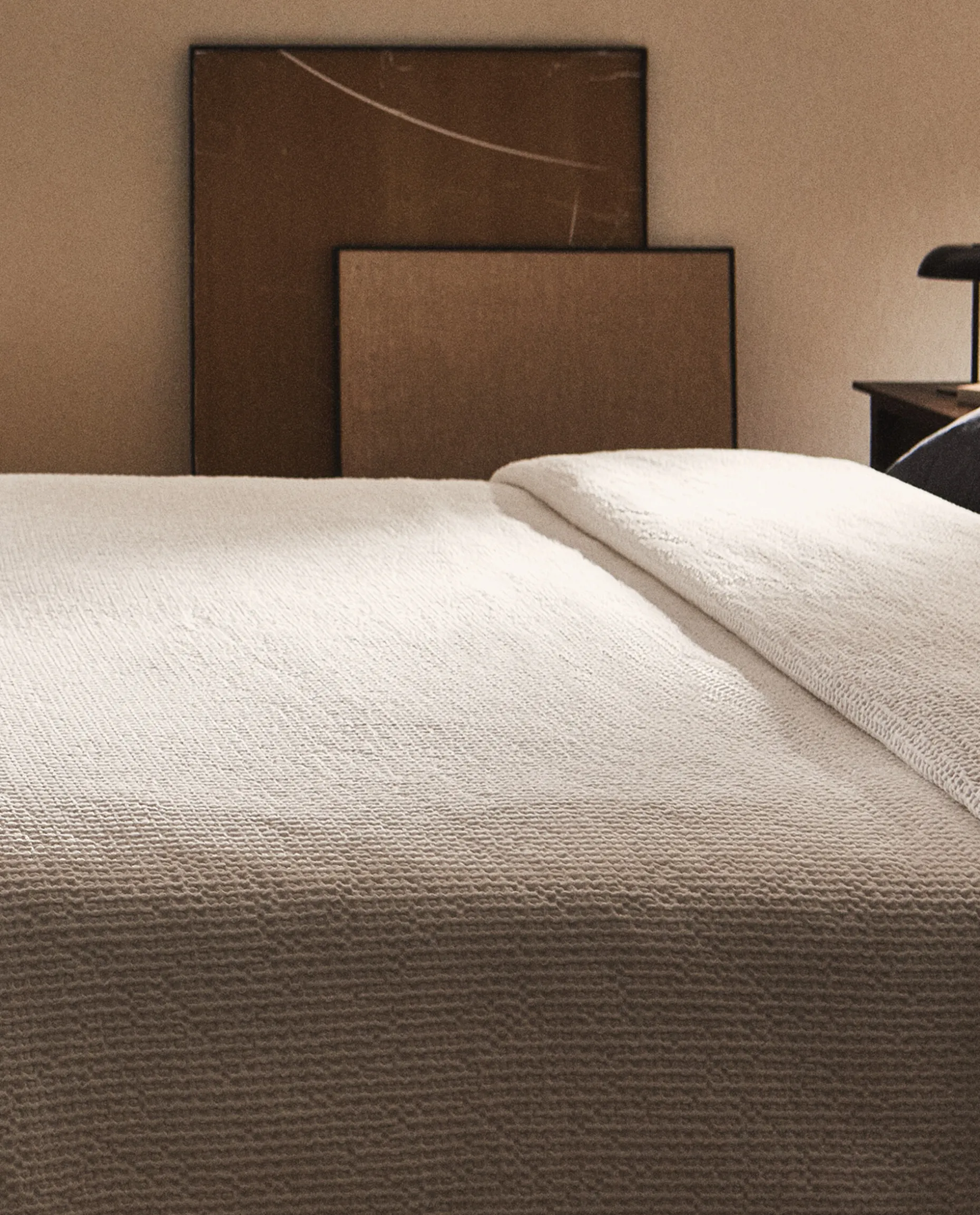 Waffle Knit Bedspread