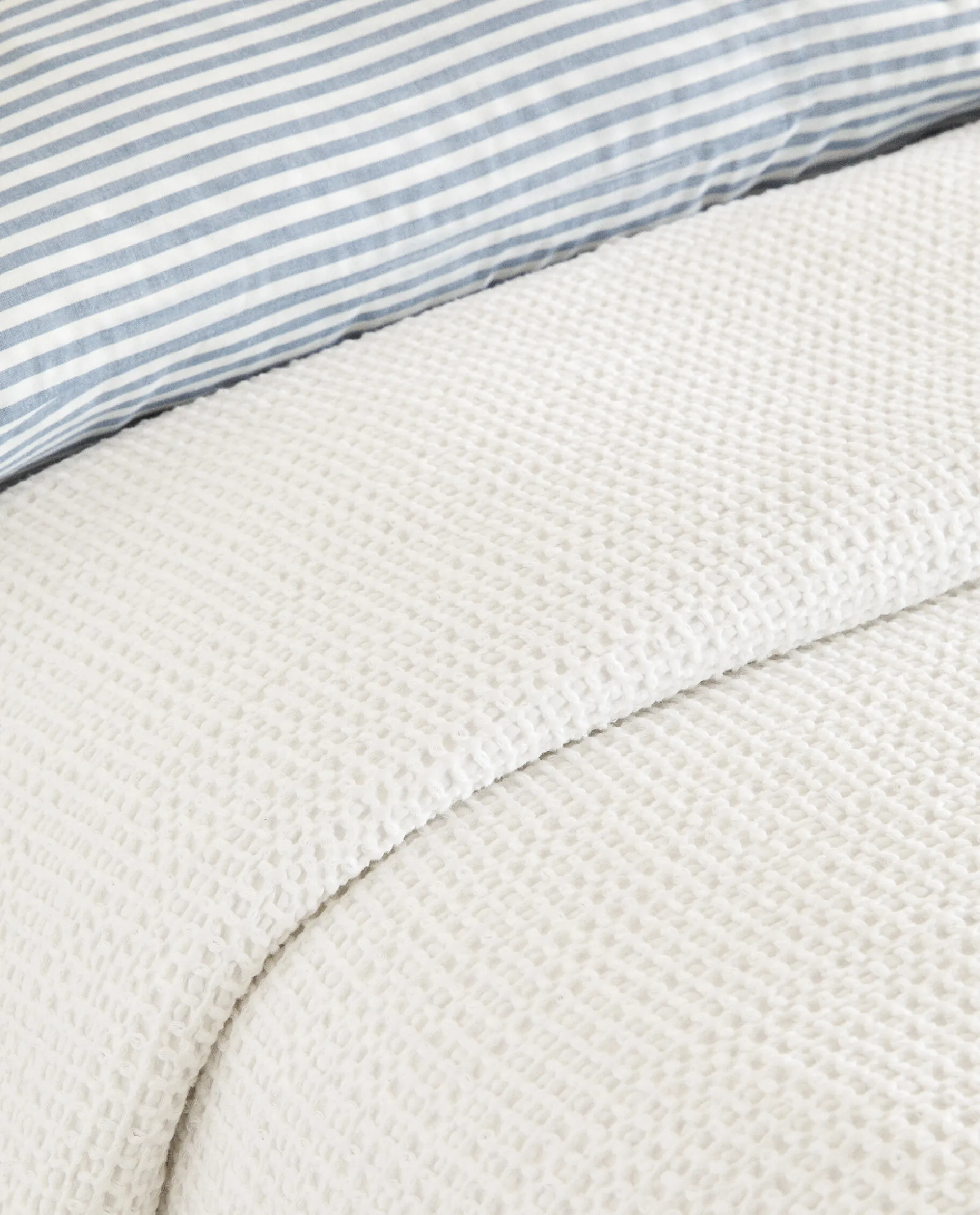 Waffle Knit Bedspread