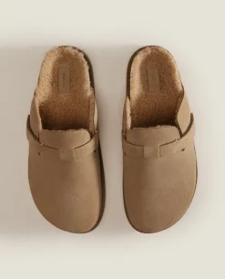 Warm Leather Clogs