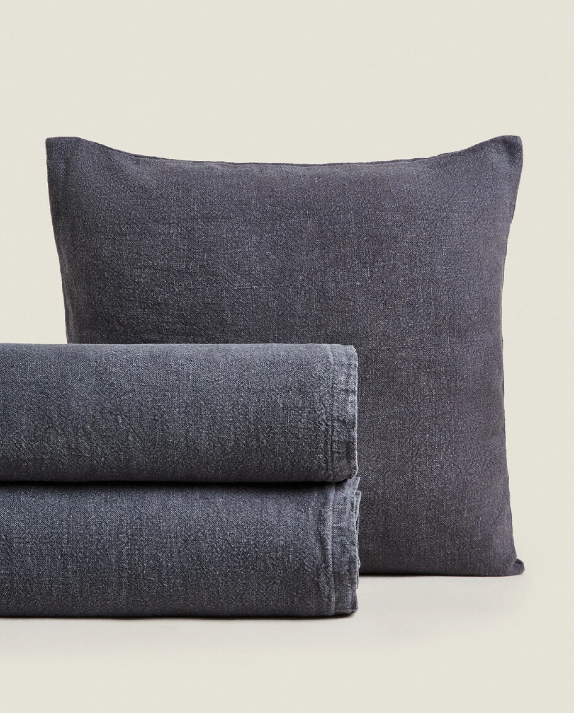 Washed Linen Bedspread (400 Gsm)