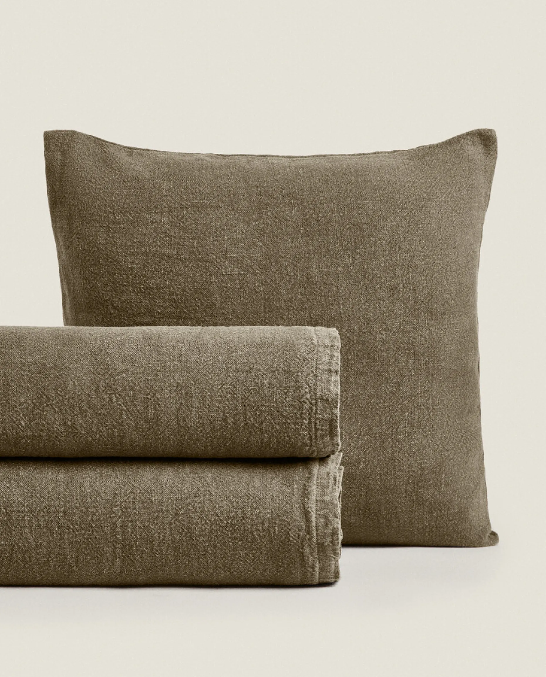Washed Linen Bedspread (400 Gsm)