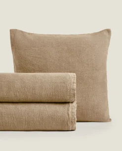 Washed Linen Bedspread (400 Gsm)