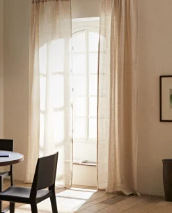 Washed Linen Curtain
