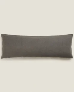 Washed Linen Throw Pillow Cover