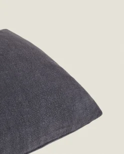 Washed Linen Throw Pillow Cover