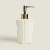 Wavy Ceramic Soap Dispenser