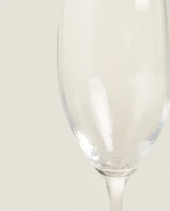 Wavy Flute Glass