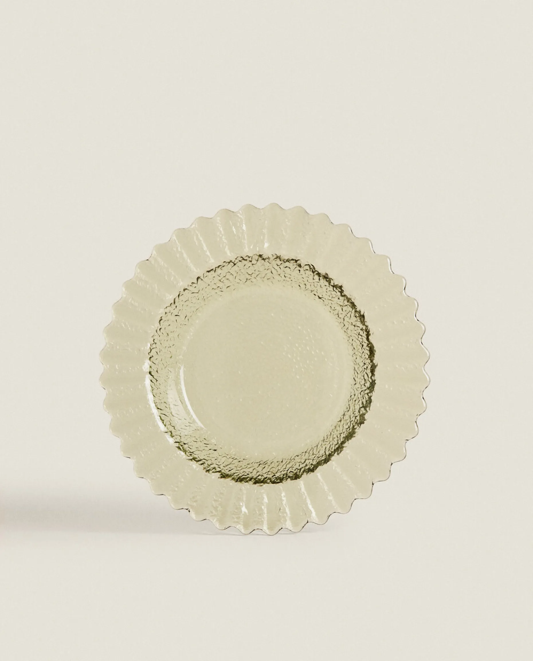 Wavy Glass Bowl