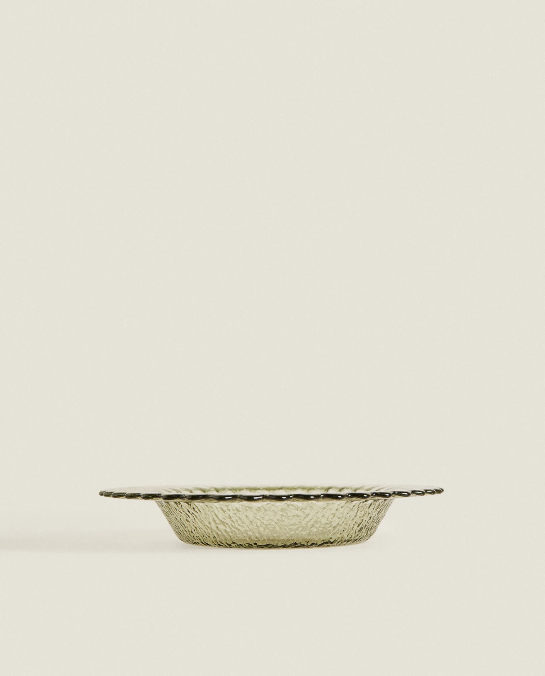 Wavy Glass Bowl