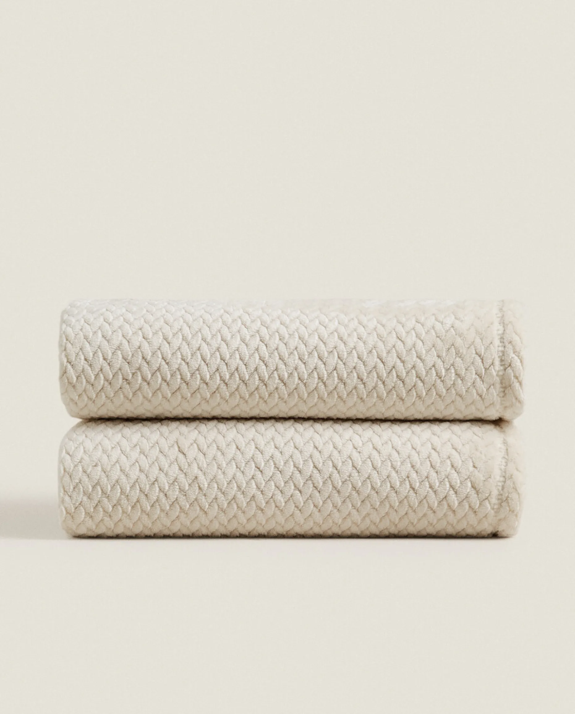 Weave Textured Fleece Blanket